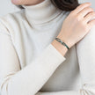 Mini Silver Soho Diamond Cord Bracelet