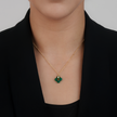 Golden Clover Necklace