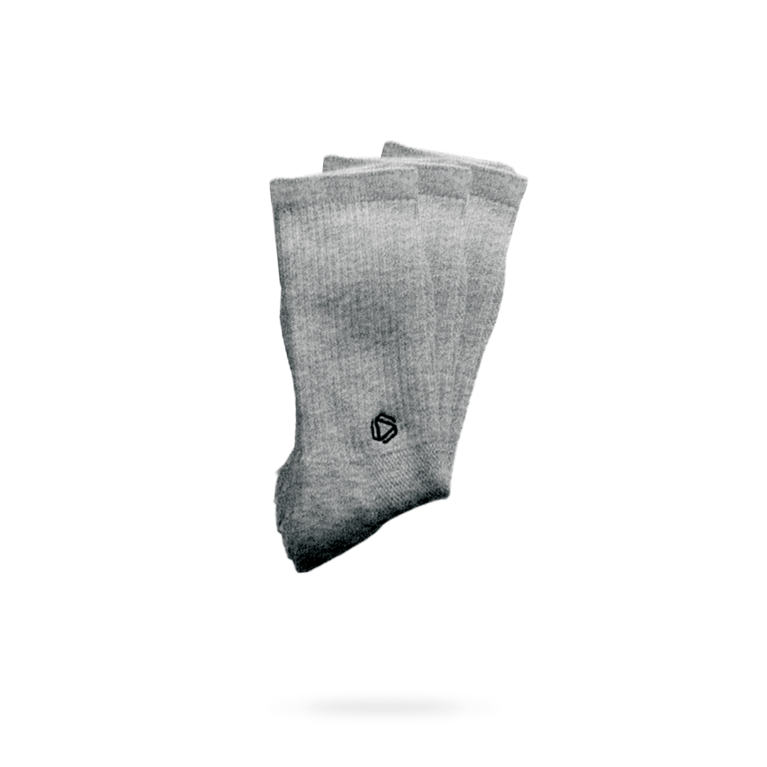 Grey Padel Socks X3