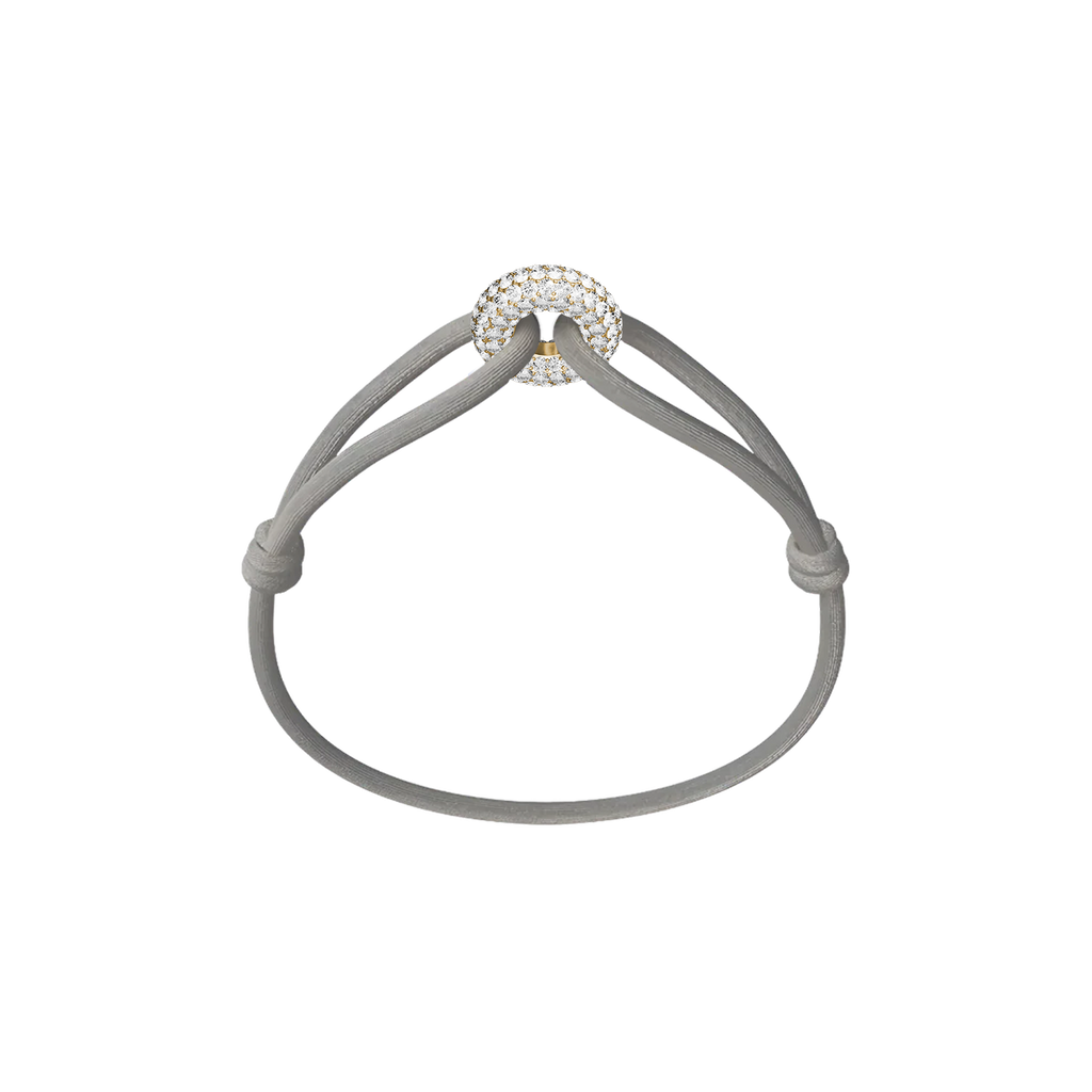Golden Soho Pavé Cord Bracelet