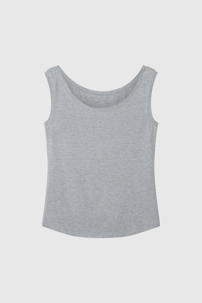 Sleeveless Micro Modal Vest Top