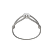 Silver Soho Pavé Cord Bracelet