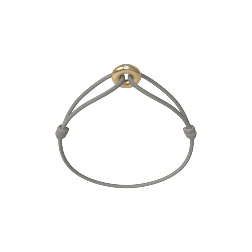 Mini Golden Soho Diamond Cord Bracelet