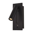 Reading Wall Light with USB Charger & Switch LED Bedside Lamp