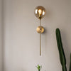 Sizzle Glass Wall Light - Sleek Elegant Design Warm Ambient Lighting