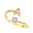 Initial Signet Ring