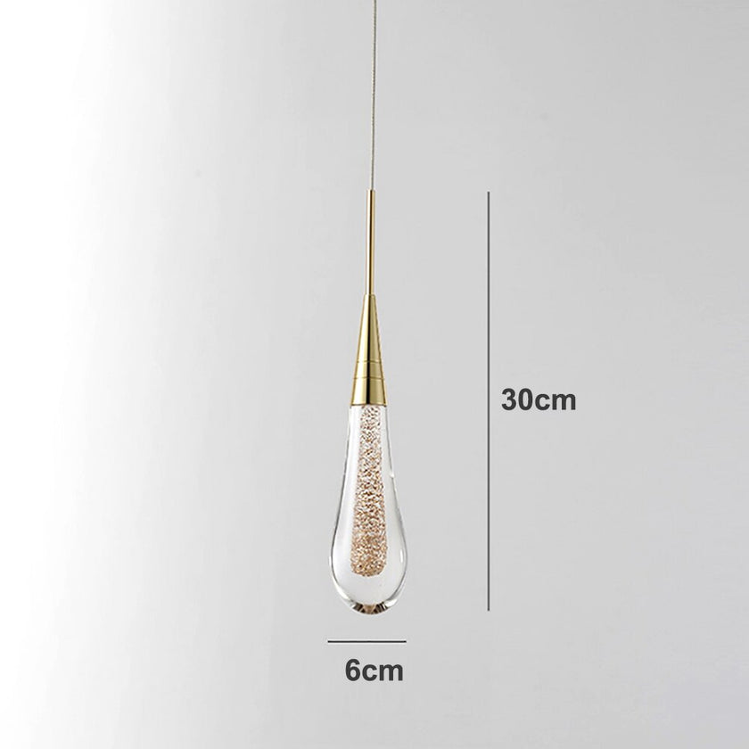 Colgante de cristal - Cadena de luces LED cálidas para colgar en Reino Unido