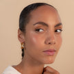 Gold Large Water Hoop Earrings