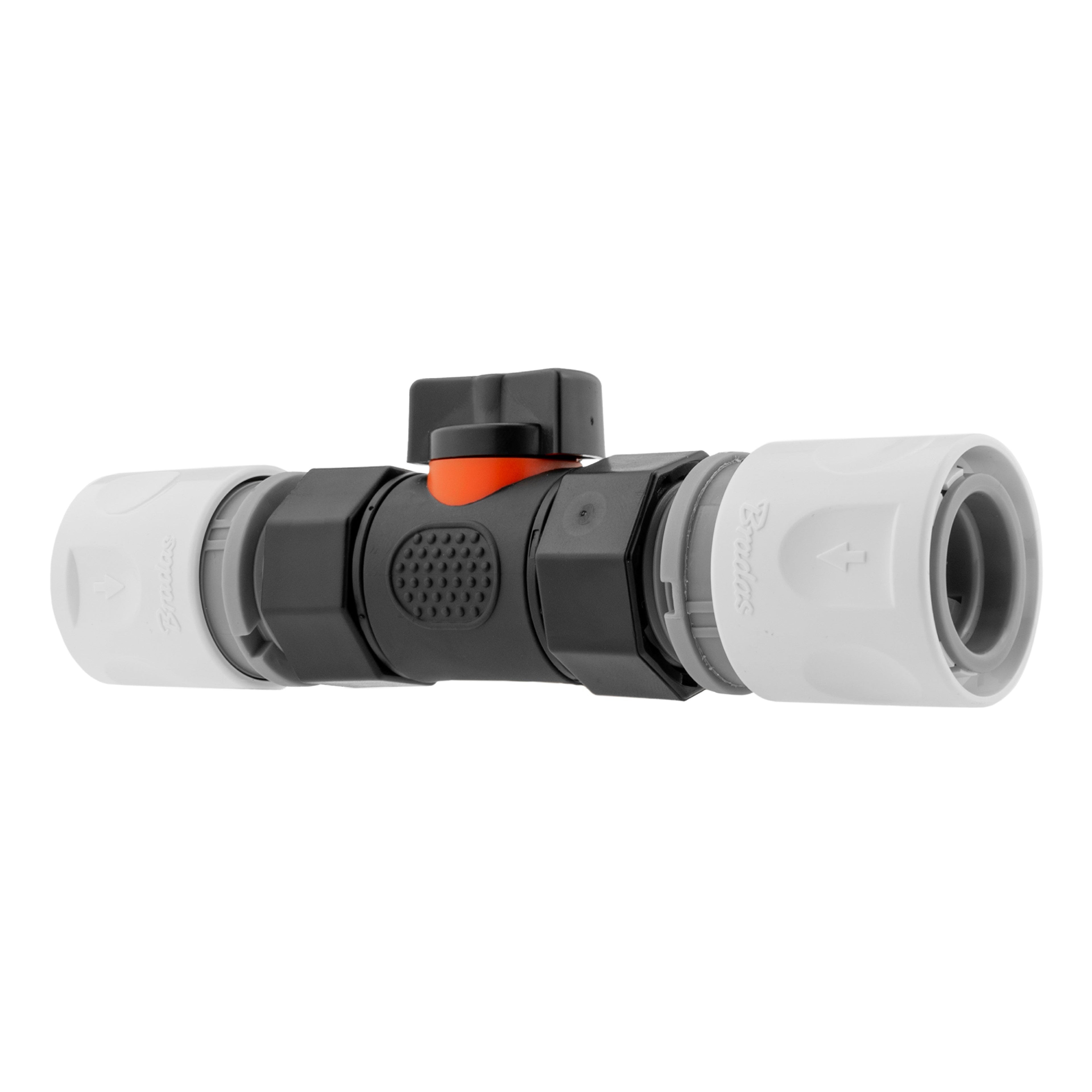 In-Line BSPF Valve with 2 x Hose Connectors WL