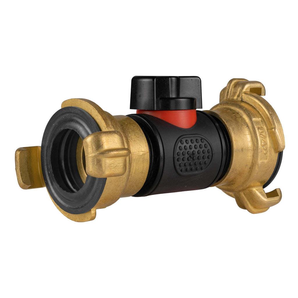 In-Line BSPM Valve with 2 x Geka Type Connectors