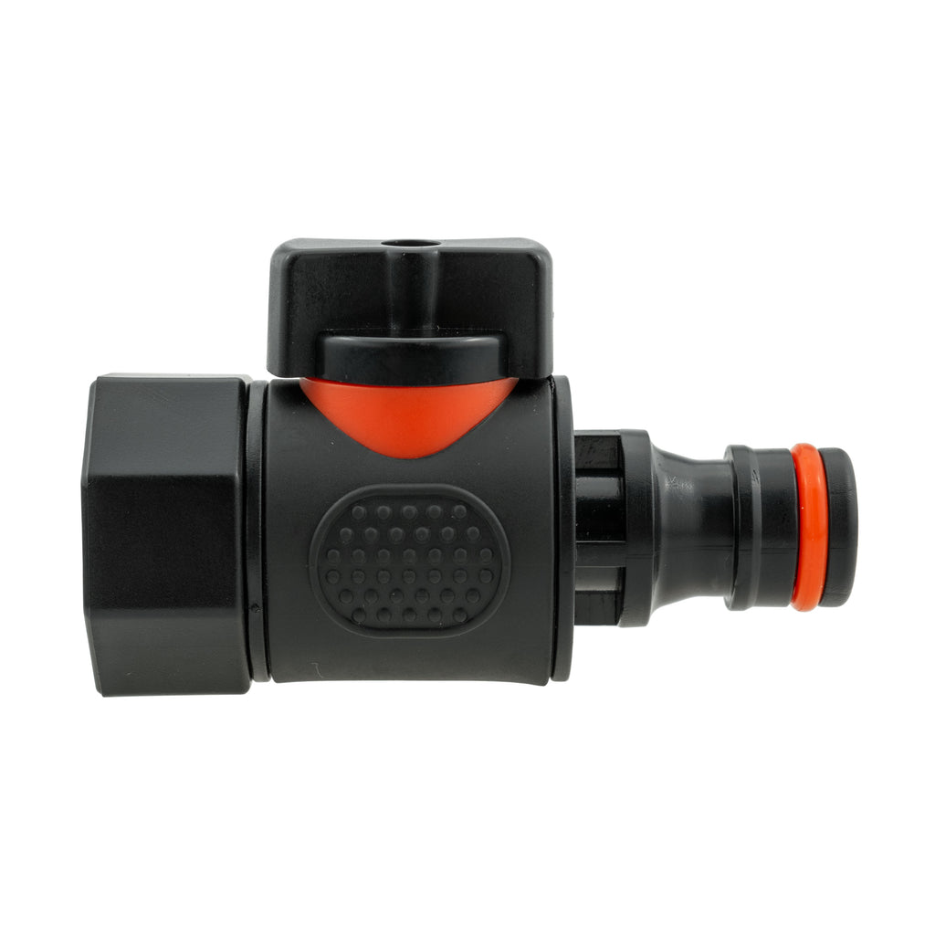 Hose Connector Blue with BSPF- Quick Connect Valve & Hose Connector Black