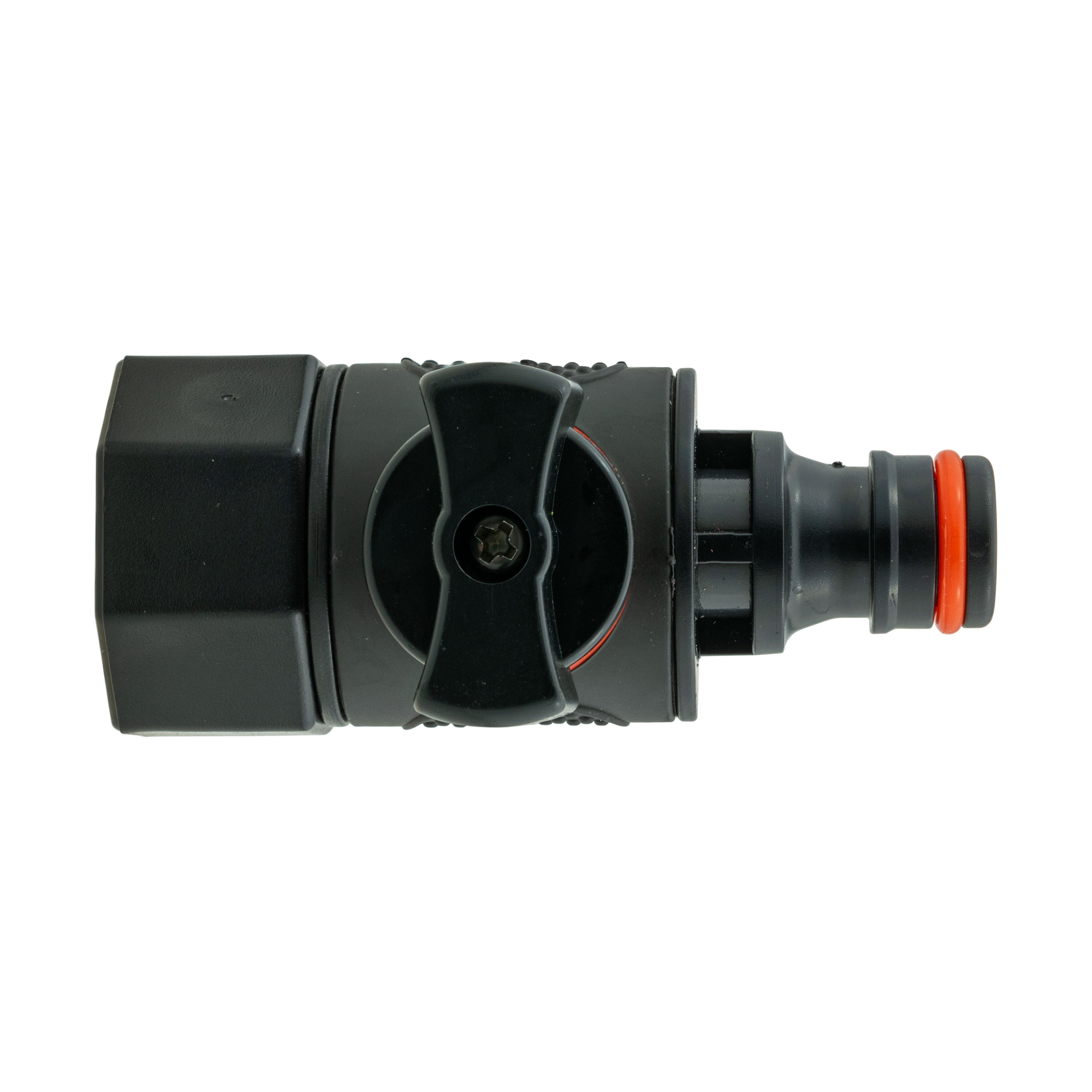 Hose Connector Blue with BSPF- Quick Connect Valve & Hose Connector Black Soft