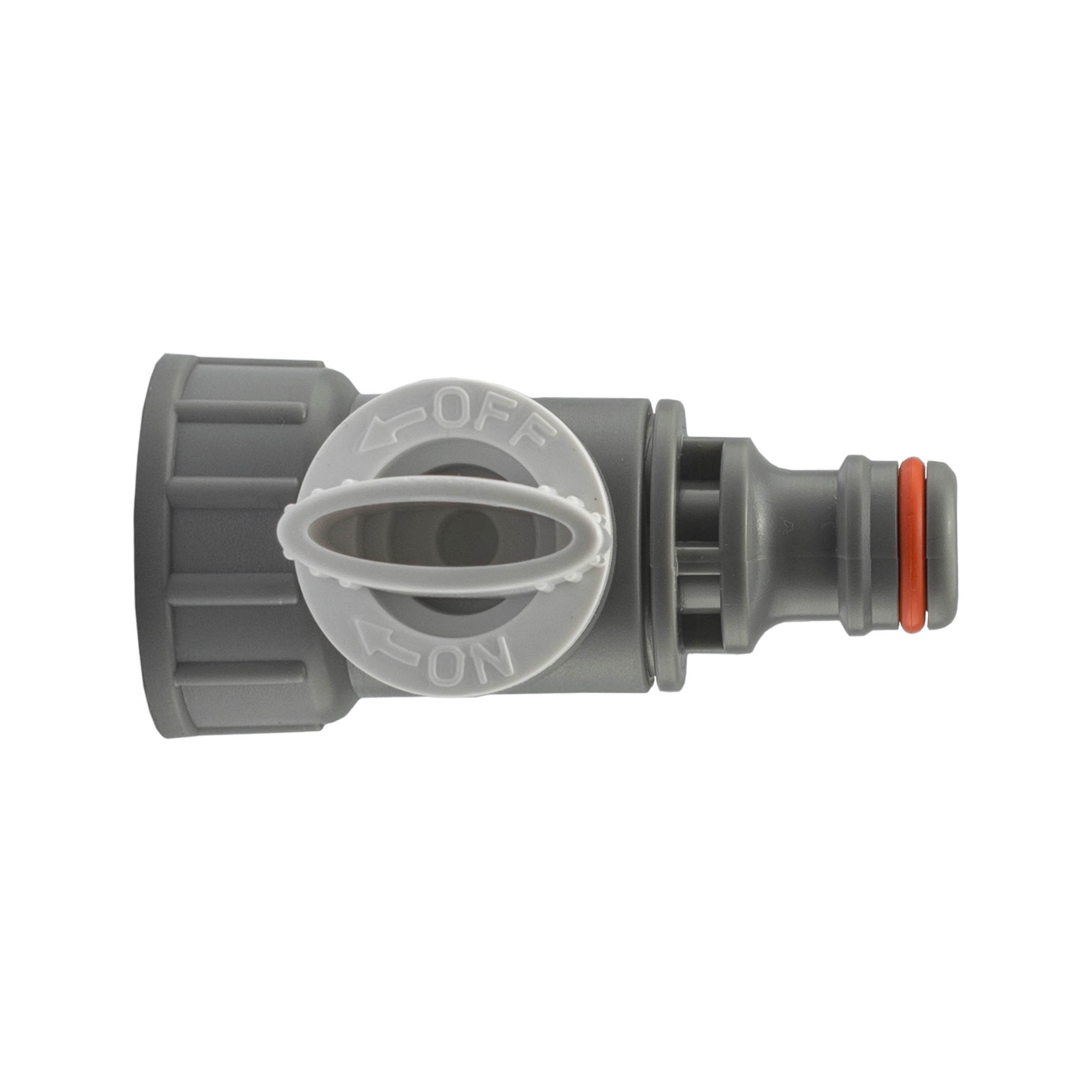 Tap Adapter with Valve 3/4" BSPF – Snap-On Connector WL