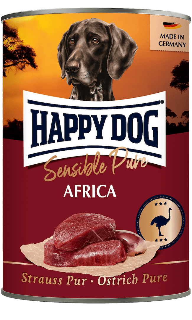 Pure Ostrich Wet Dog Food (Africa)