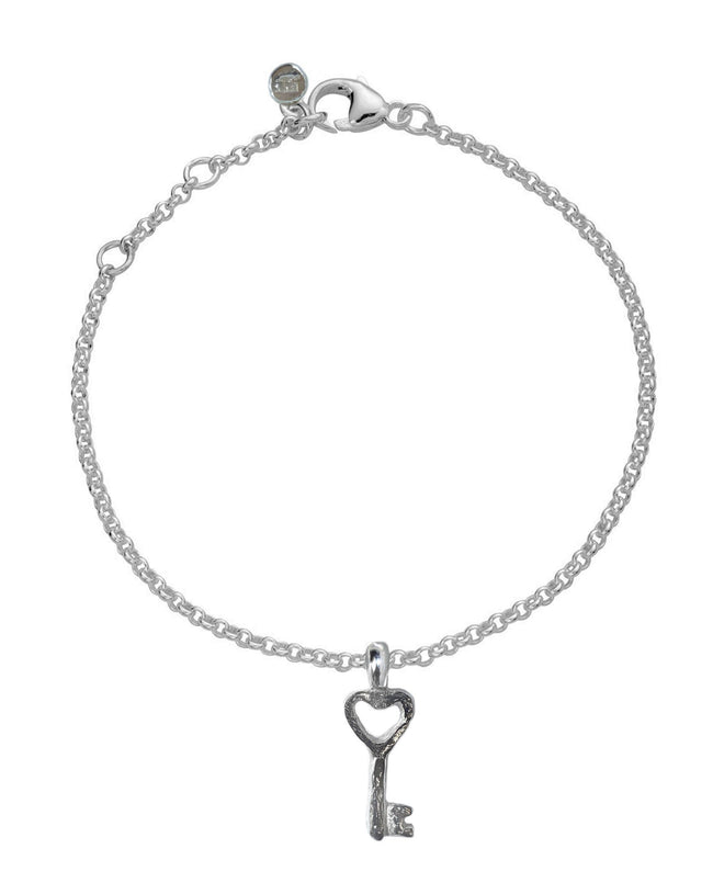Key to my Heart Chain Bracelet