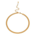 Hannah Martin Gold Curb Chain Anklet