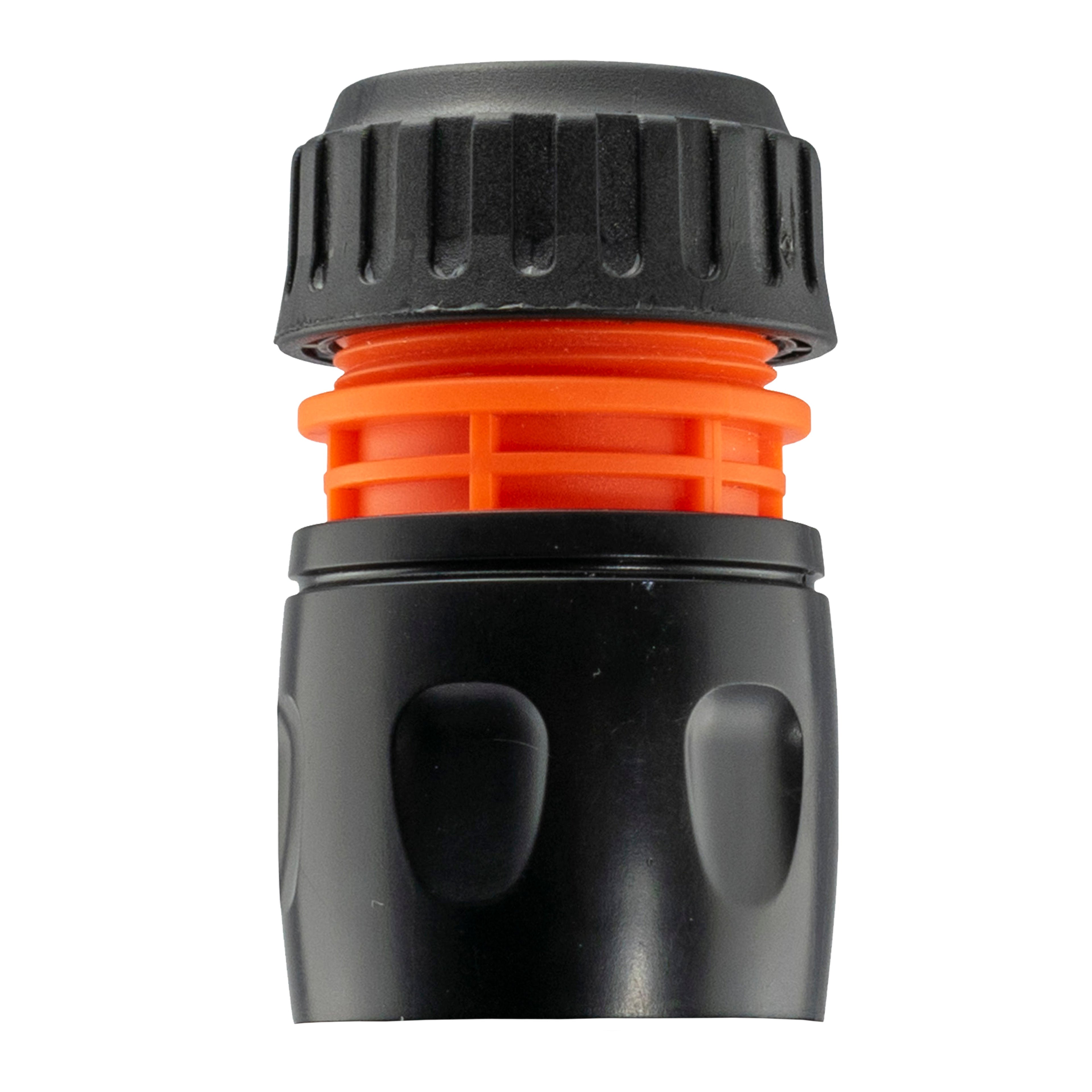 Hose Connectors Set With Nozzle Black/Orange