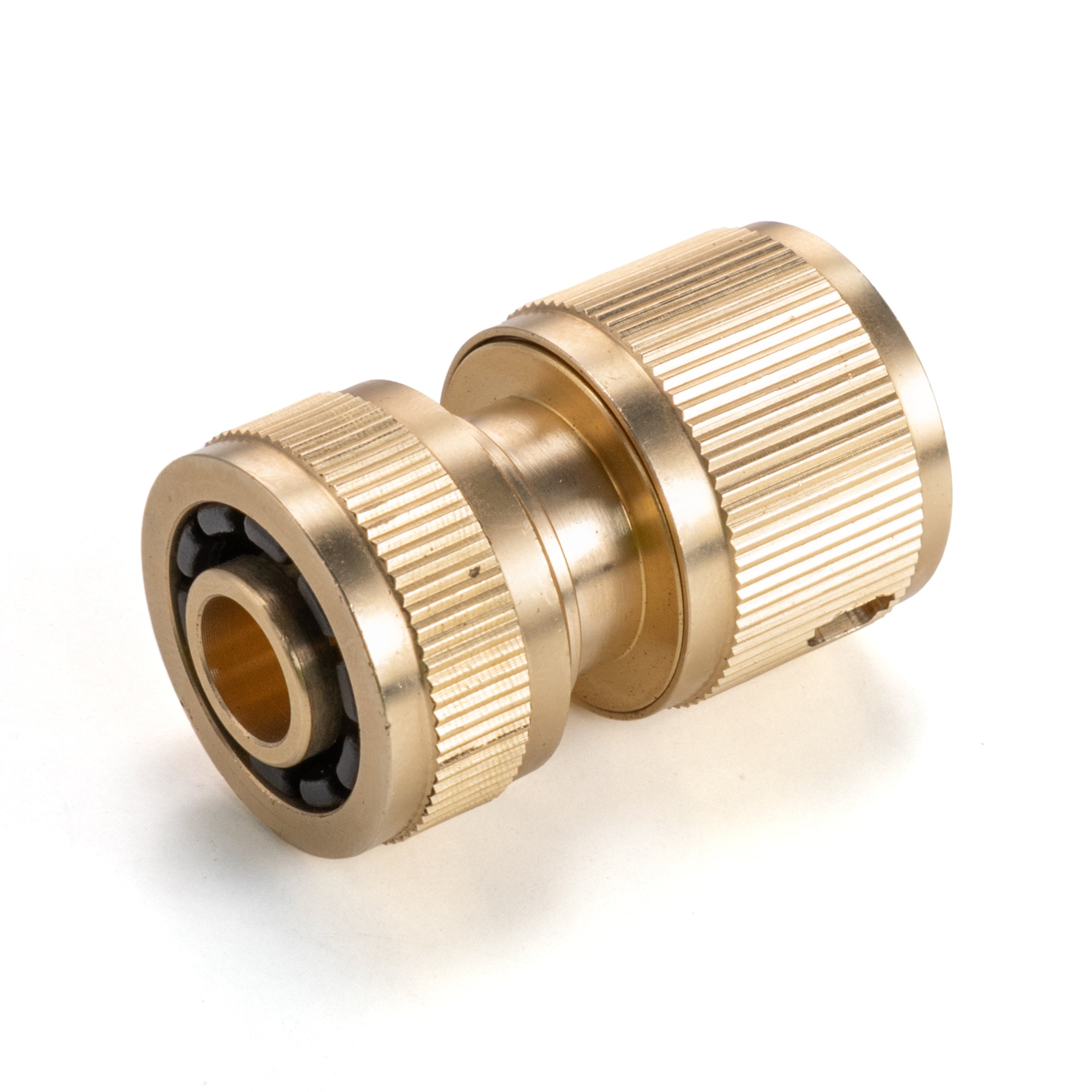 Premium Garden Hose Yellow with Brass Hose Connectors