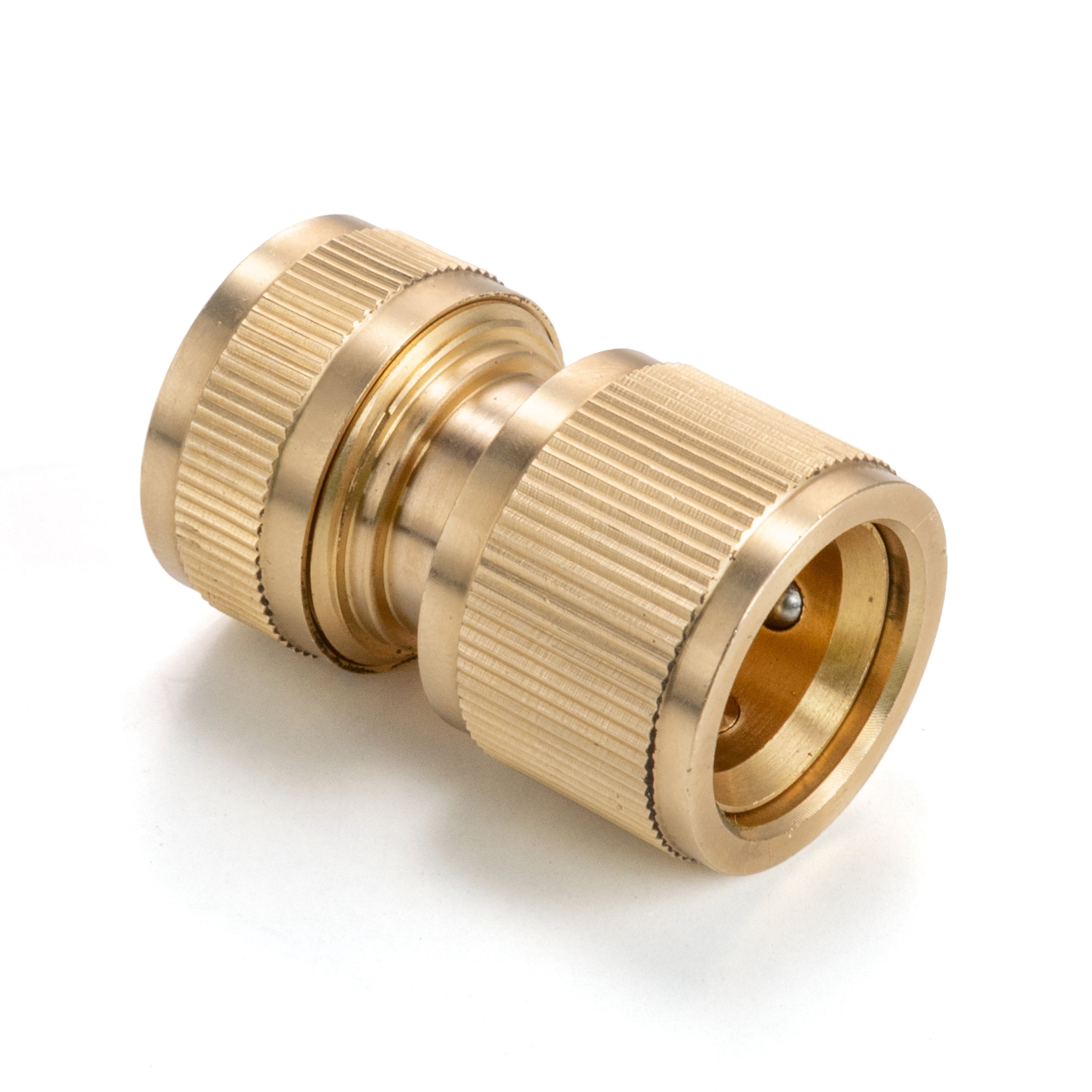 Premium Garden Hose Yellow with Brass Hose Connectors