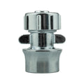 Female Hose Connector ½” Hose Zinc Chrome