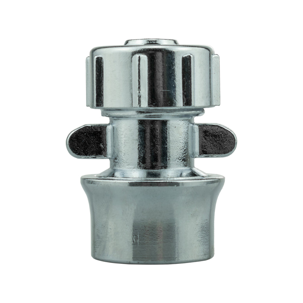 Hose Connector Blue with BSPF- Quick Connect Valve & Hose Connector Zinc