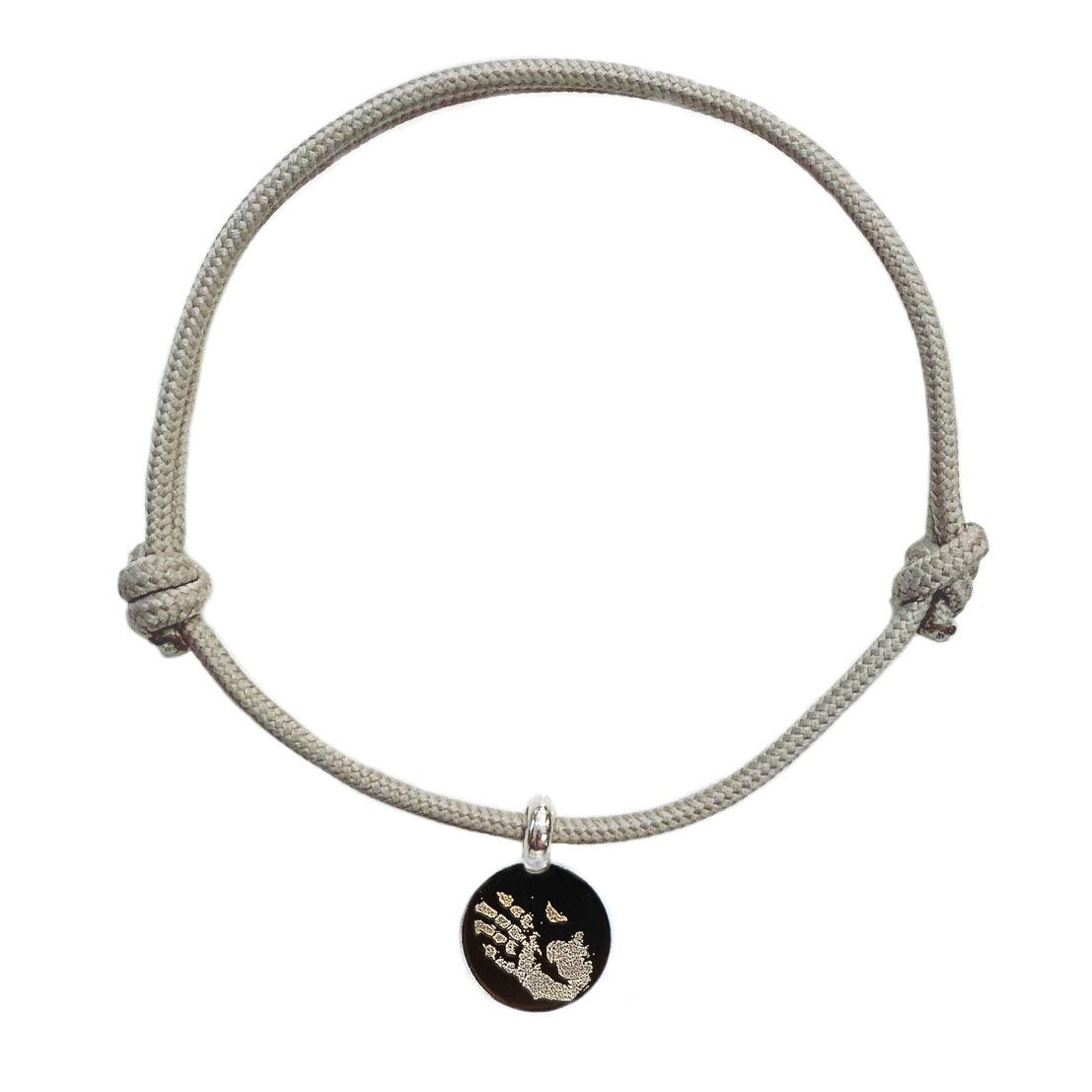 Memory Disc Rope Bracelets