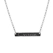 Handwriting Bar Necklace
