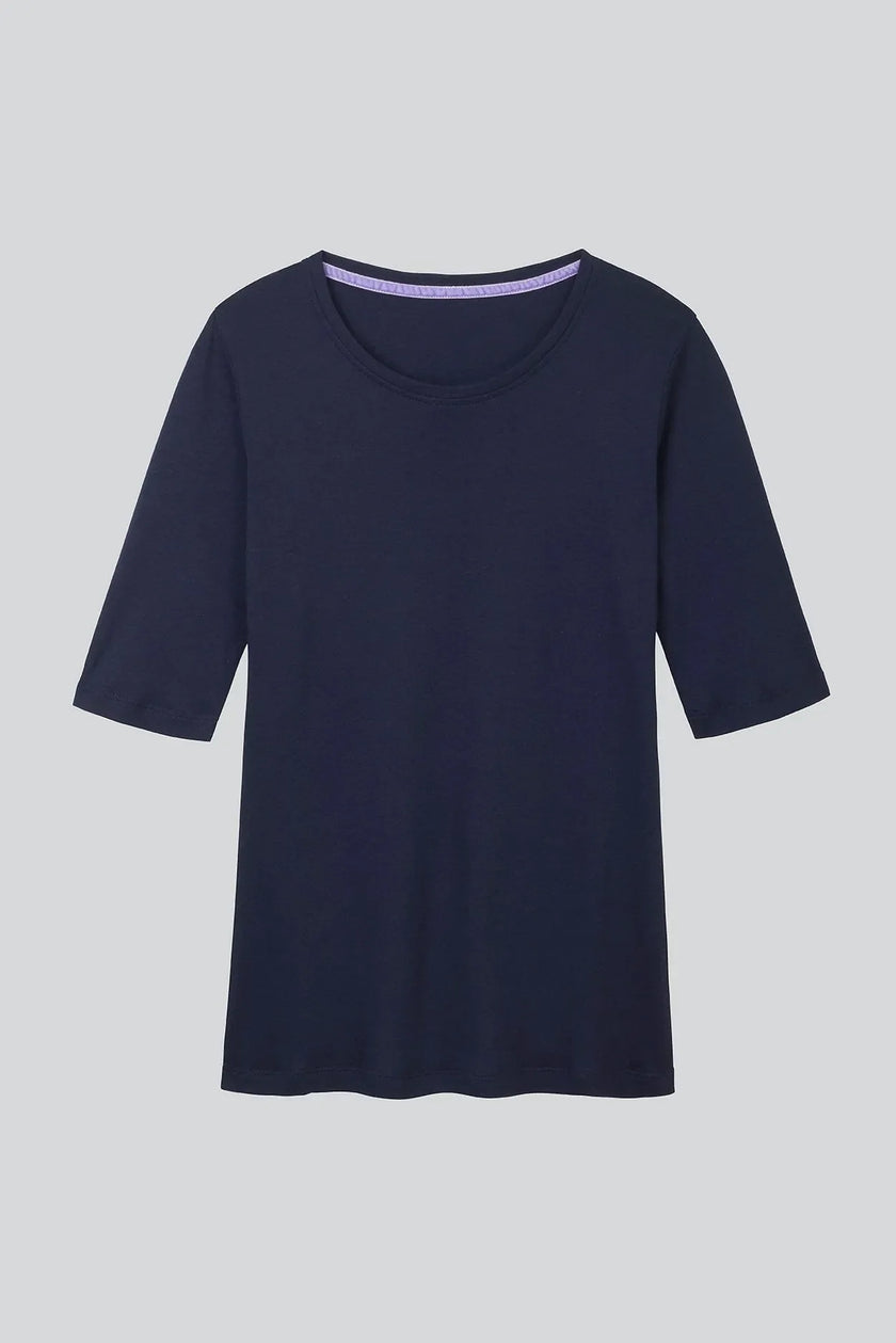 Half Sleeve Crew Neck Cotton Modal T-shirt