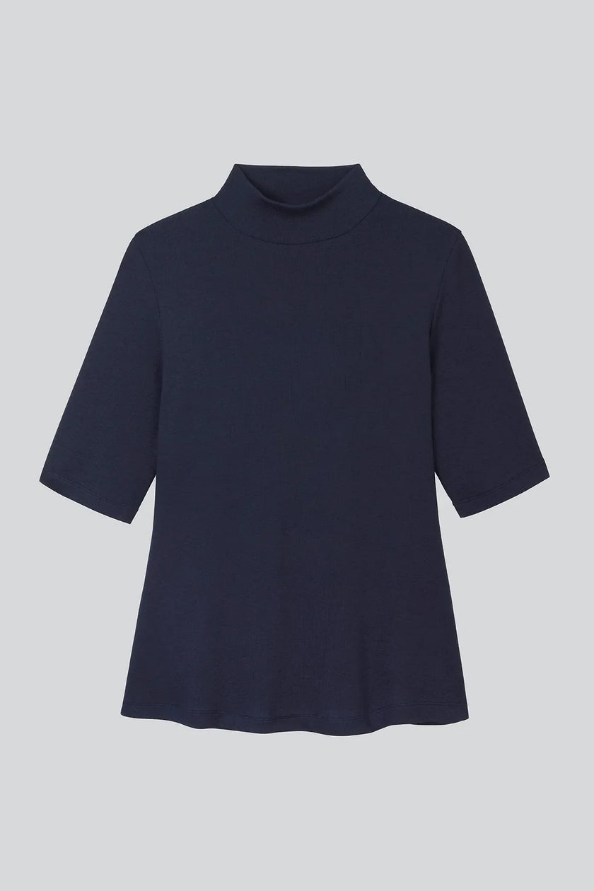 Mock Neck Micro Modal Top