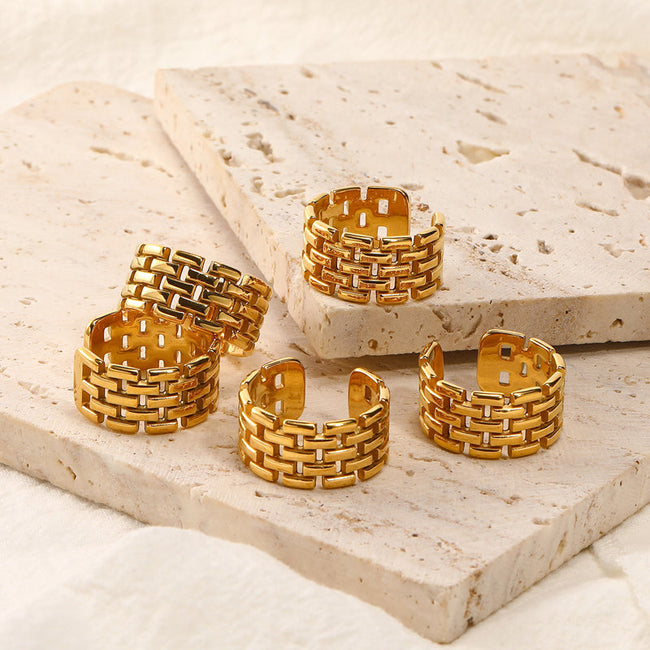 Anillo de oro Lumière