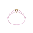 Golden Heart Kordelarmband