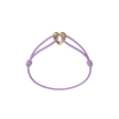 Golden Heart Kordelarmband