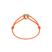 Golden Heart Kordelarmband