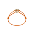 Golden Heart Kordelarmband