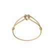 Golden Heart Kordelarmband