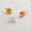 Hedgehog Silver Charm