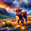 Highland Emotion Canvas