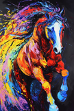 Horse Majesty Canvas