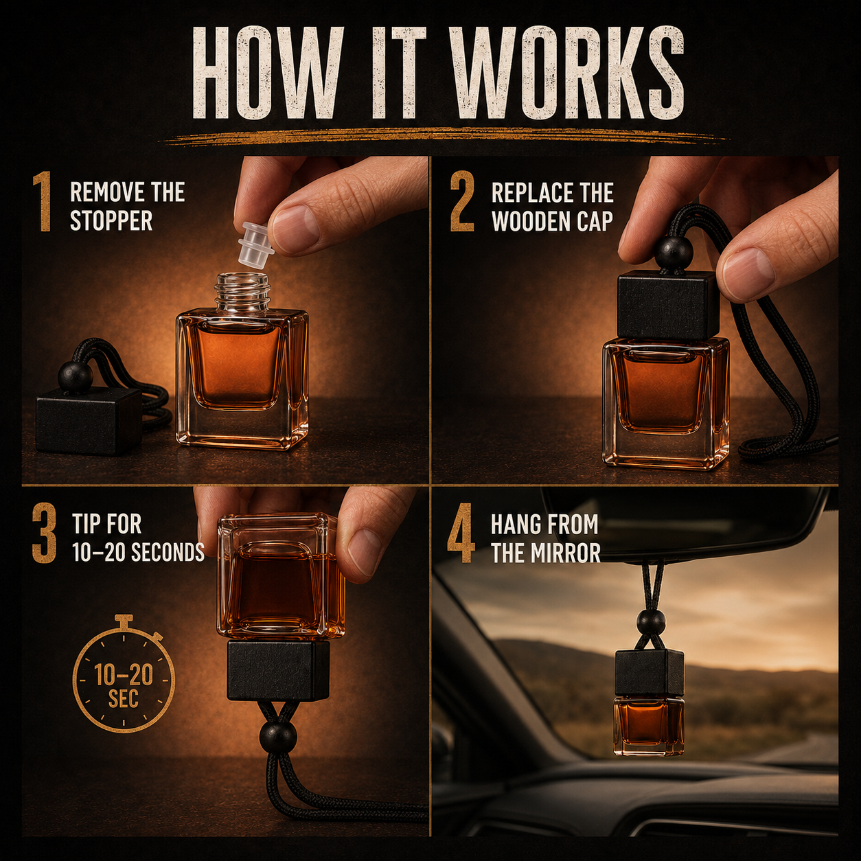 Morning Glory Car Diffuser