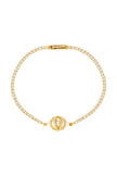 MAJESTY FRESHWATER PEARL BRACELET GOLD