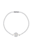 MAJESTY FRESHWATER PEARL BRACELET SILVER