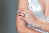 ICONIC BRIDAL FRANCESCA RING SILVER