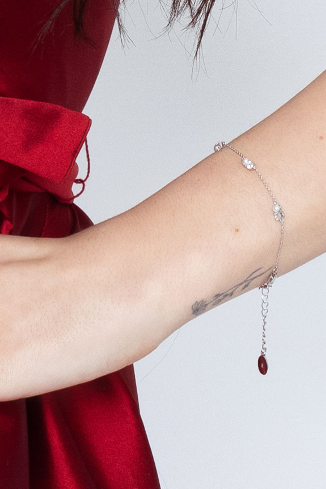 NOEL NIGHTS SNOW DROP BRACELET SILVER