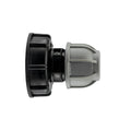 IBC 2” S60X6 Cap with 32mm MDPE Straight
