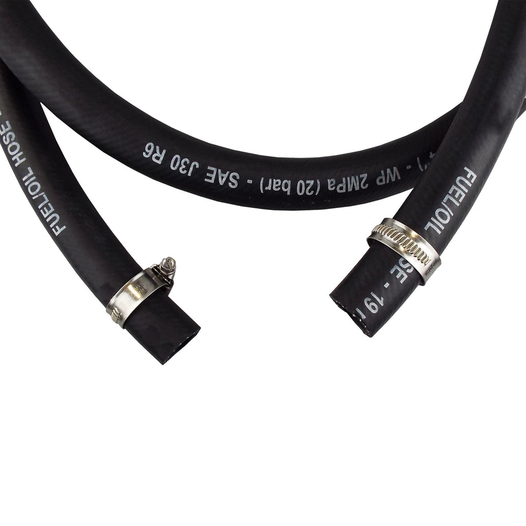 Fuel Gun with 3/4" Rubber Hose & Tank Adaptor Set