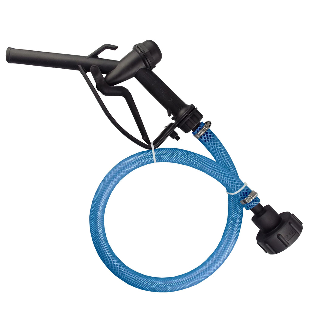 Fuel Gun with 1” Hose & Tank Adaptor Set