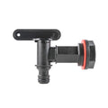3/4" BSPM PP Snap On Male Tap with Washers and Nut