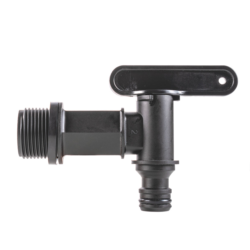 3/4" BSPM PP Snap On Male Tap with Washers and Nut
