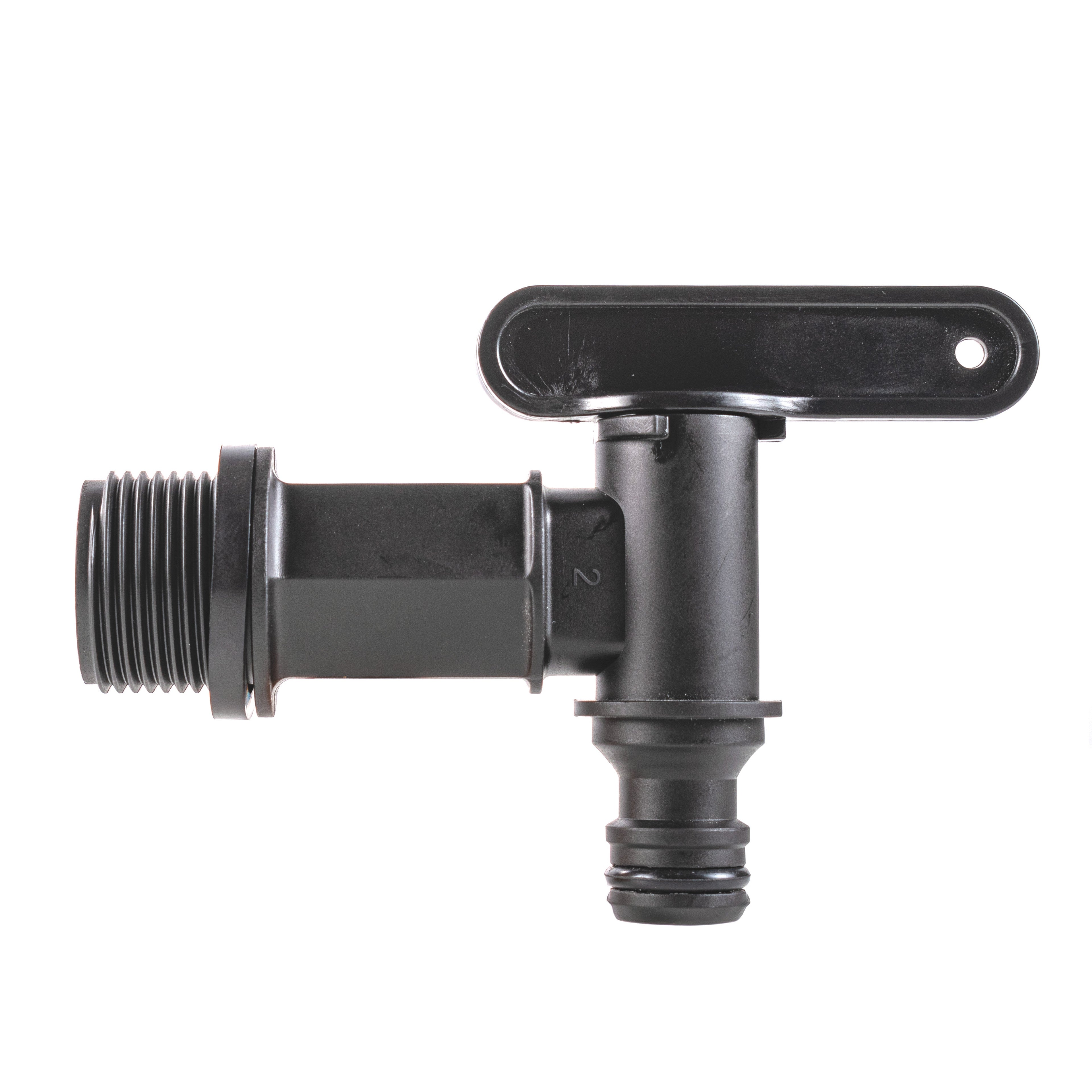 3/4" BSPM PP Snap On Male Tap with Washers and Nut