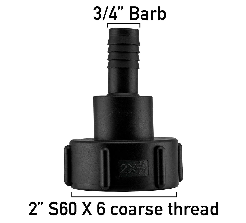 Fuel Gun with 3/4" Rubber Hose & Tank Adaptor Set